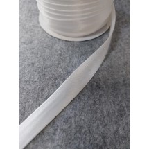 Косая бейка 1,5 см цв. белый, цена за 1 м